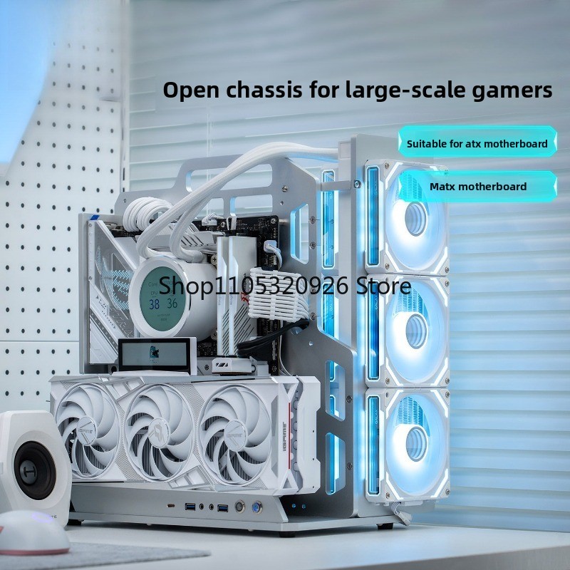 Open Air Frame Case, Aluminum  - đánh giá và giá Aluminum Open Frame Test Bench Water Cooling
