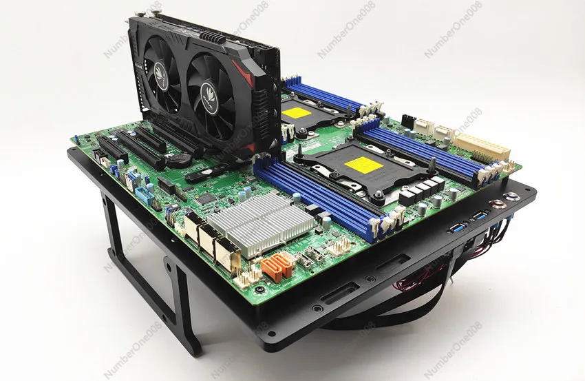 EATX Dual Server Motherboard O - đánh giá và giá Aluminum Open Frame Test Bench Water Cooling