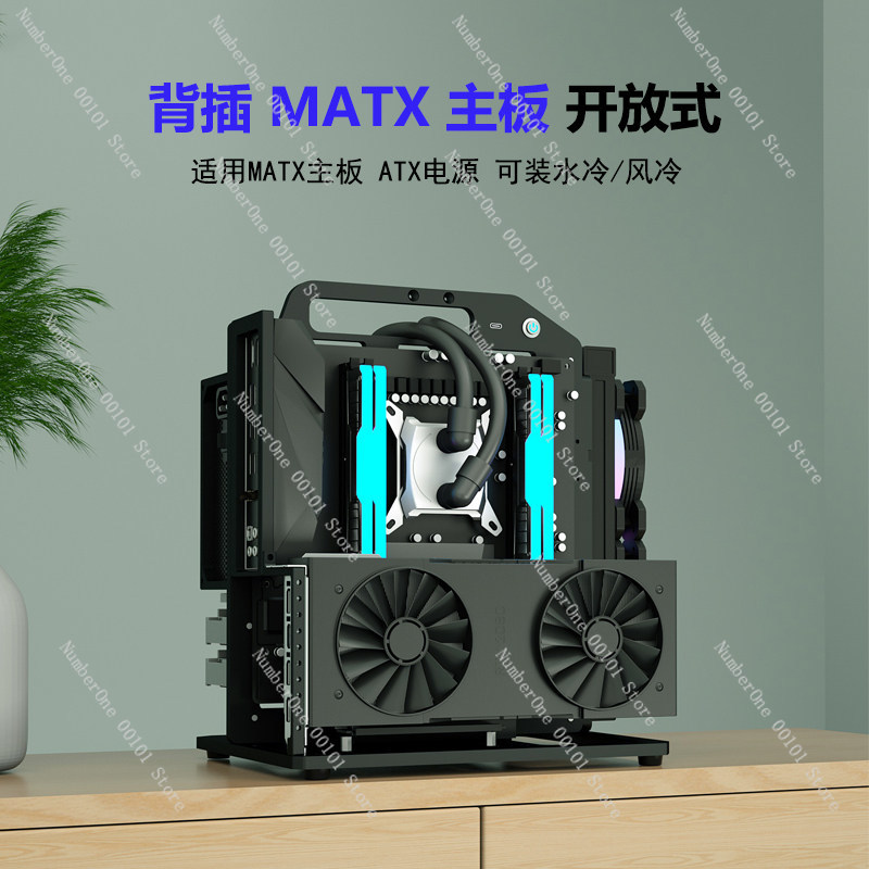 MATX Motherboard Aluminum Allo - đánh giá và giá Aluminum Open Frame Test Bench Water Cooling