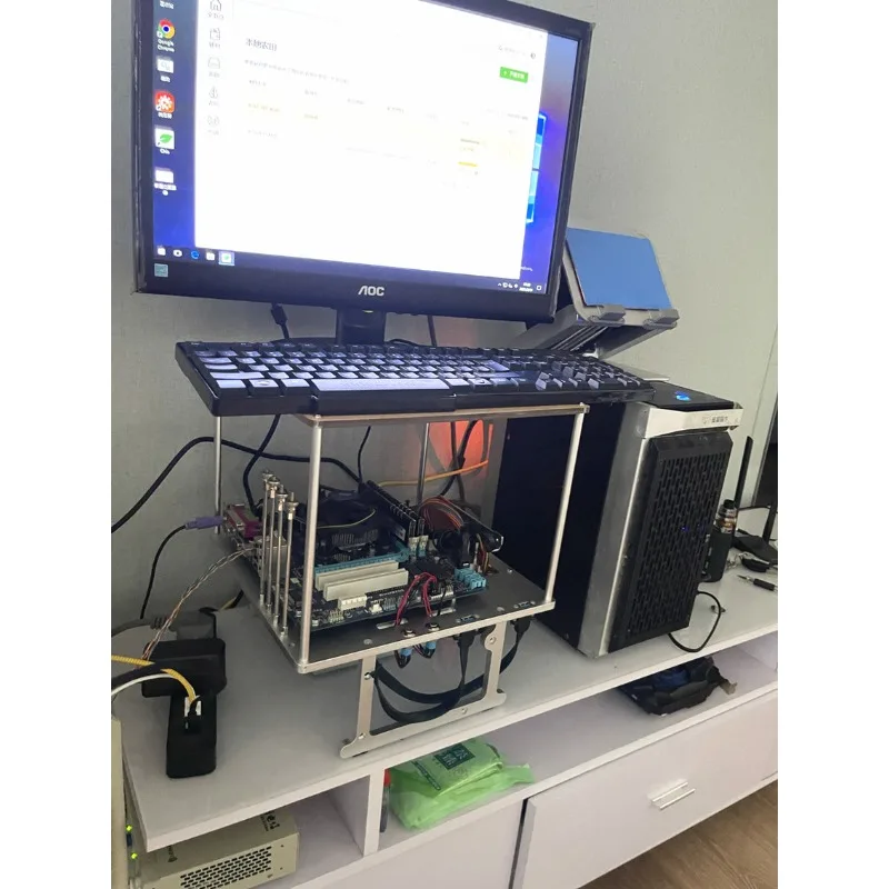 2026 Open Frame Aluminum Compu - đánh giá và giá Aluminum Open Frame Test Bench Water Cooling